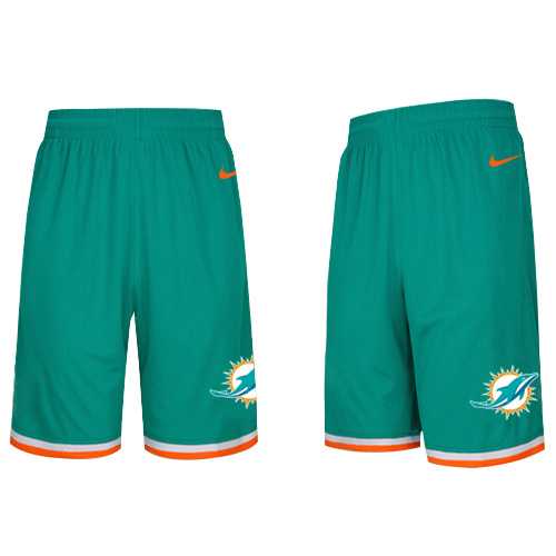 Men's Miami Dolphins Aqua NFL Shorts,We sell and wholesale Men's Miami Dolphins Aqua NFL Shorts on line form chian!